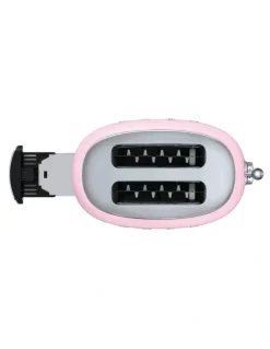 Smeg 50's Style 2 Slice Toaster in Pastel Pink TSF01PKAU