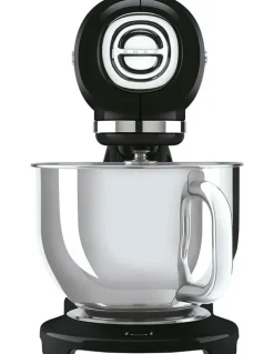 Smeg 50's Style Stand Mixer in Black SMF05BLAU