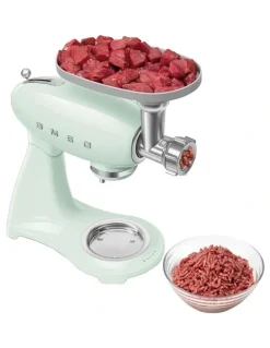 Smeg 50's Style Stand Mixer in Pastel Green SMF05PGAU