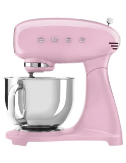Smeg 50's Style Stand Mixer in Pink SMF05PKAU
