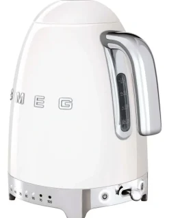 Smeg 50's Style Variable Temperature Kettle White KLF04WHAU