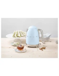 Smeg 50's Style Variable Temperature Kettle Pastel Blue KLF04PBAU