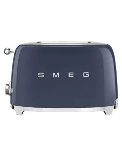 Smeg Style TSF01NBAU 50's 2 Slice Toaster in Navy Blue