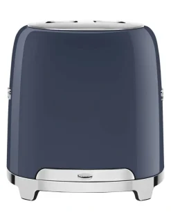 Smeg Style TSF01NBAU 50's 2 Slice Toaster in Navy Blue