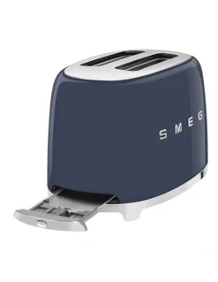 Smeg Style TSF01NBAU 50's 2 Slice Toaster in Navy Blue