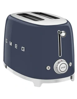 Smeg Style TSF01NBAU 50's 2 Slice Toaster in Navy Blue