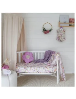 Snuggle Hunny Organic Fitted Cot Sheet in Multi