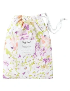Snuggle Hunny Organic Fitted Cot Sheet in Multi