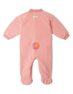 Snugtime Lined Polar Fleece Blanket Sleeper in Pink