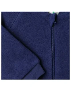Snugtime Lined Polar Fleece Blanket Sleeper in Navy