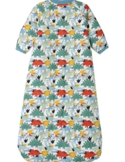 Snugtime Printed Long Sleeve Padded Cosi Bag in Dino