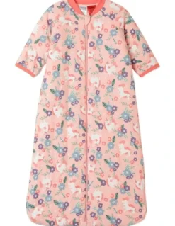 Snugtime Printed Long Sleeve Padded Cosi Bag in Pink