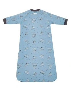 Snugtime Printed Long Sleeve Padded Sleeping Bag in Zebra