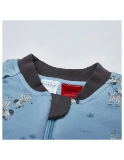 Snugtime Printed Long Sleeve Padded Sleeping Bag in Zebra
