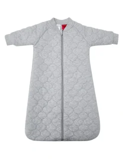 Snugtime Quilted Marle Padded Sleeping Bag in Grey