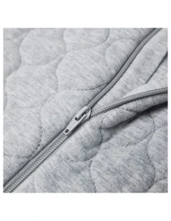 Snugtime Quilted Marle Padded Sleeping Bag in Grey