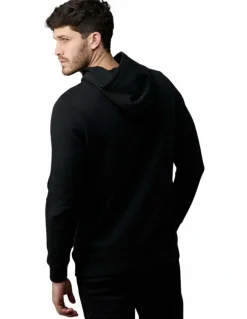 Society of Wolves Hooded Fleece in Black