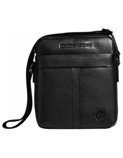 Society of Wolves Leather Cross Body Bag