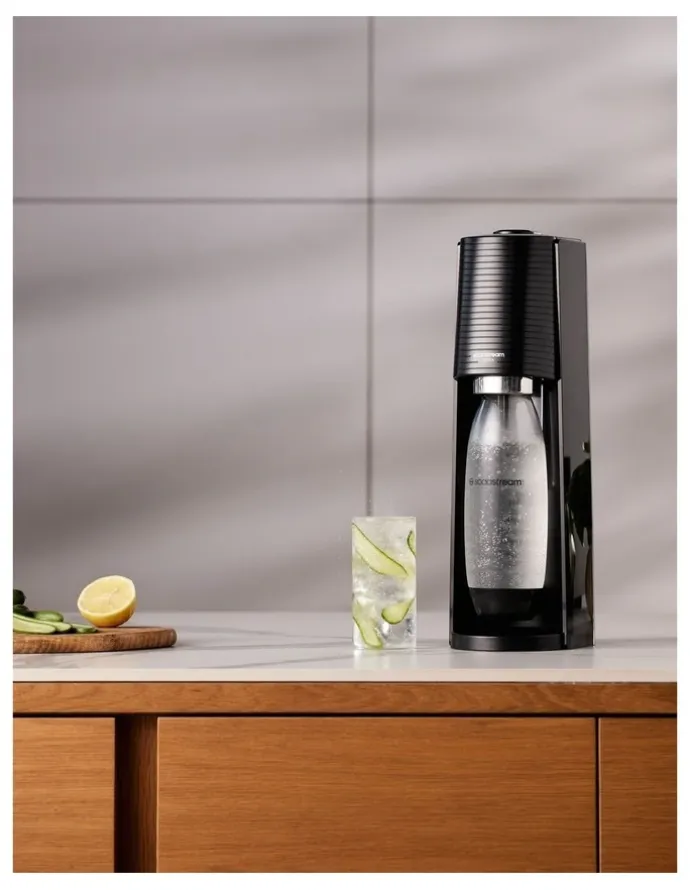 SodaStream E-Terra Sparkling Water Maker in Black 1012911611
