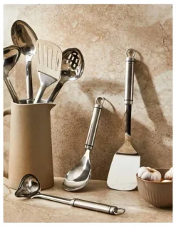 Soffritto Soffritto A-Series Slotted Turner in Silver