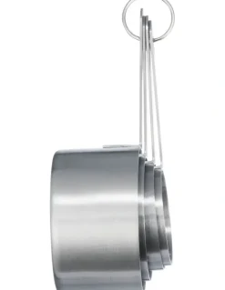 Soffritto Soffritto A-Series Stainless Steel Measuring Cup Set of 4 in Silver