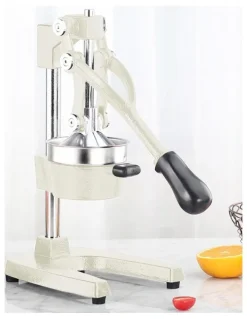 SOGA Commercial Manual Juicer in White