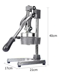 SOGA Commercial Manual Juicer in Silver