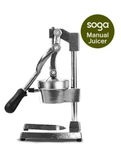 SOGA Commercial Manual Juicer in Silver