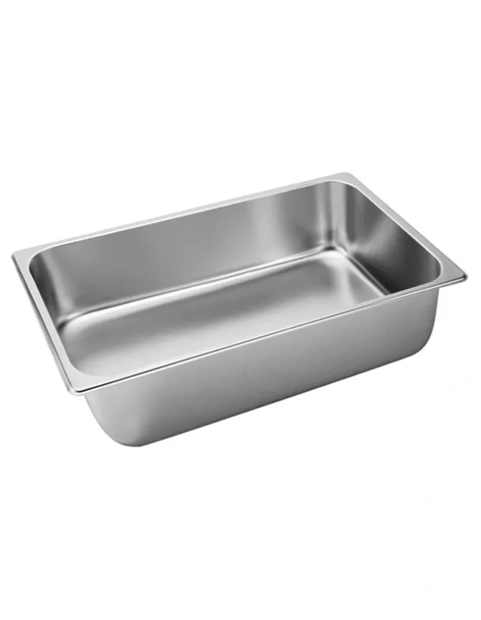 SOGA Full Size 1/1 Gastronorm Pan 15cm Deep Tray in Stainless Steel