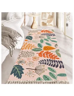 Soga International SOGA 90cm Handmade Cotton Woven Area Rug