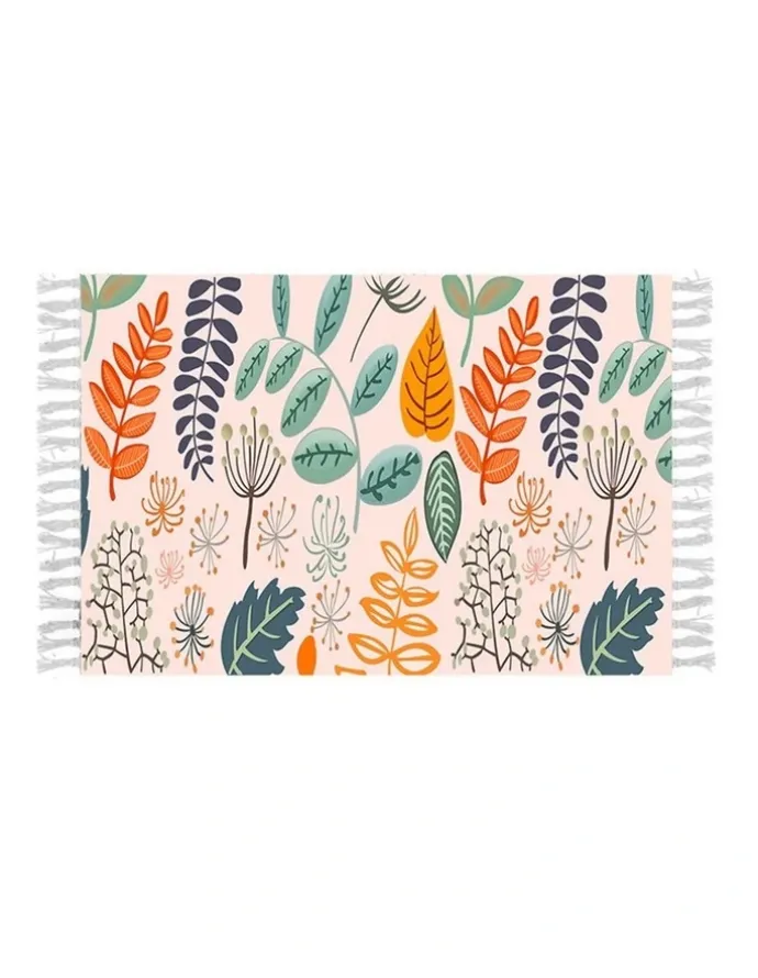 Soga International SOGA 90cm Handmade Cotton Woven Area Rug