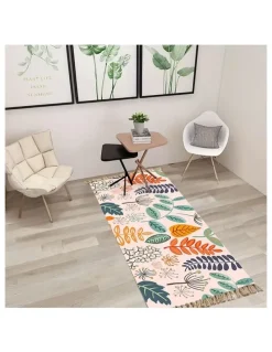 Soga International SOGA 90cm Handmade Cotton Woven Area Rug