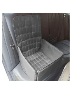 Soga International SOGA Grey Breathable Pet Car Carrier Bag