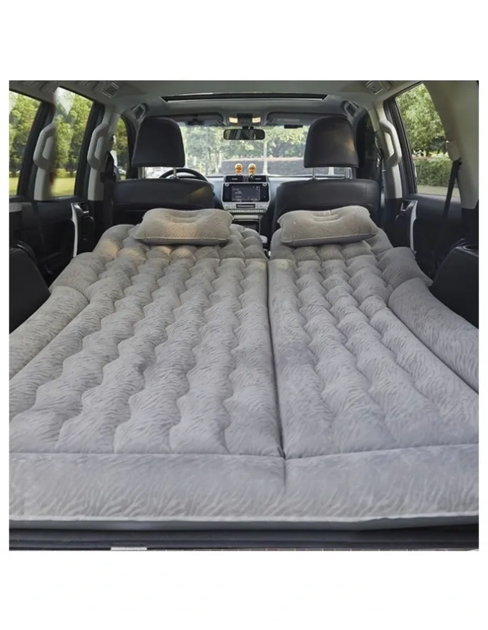 Soga International SOGA Inflatable Car Boot Mattress Grey