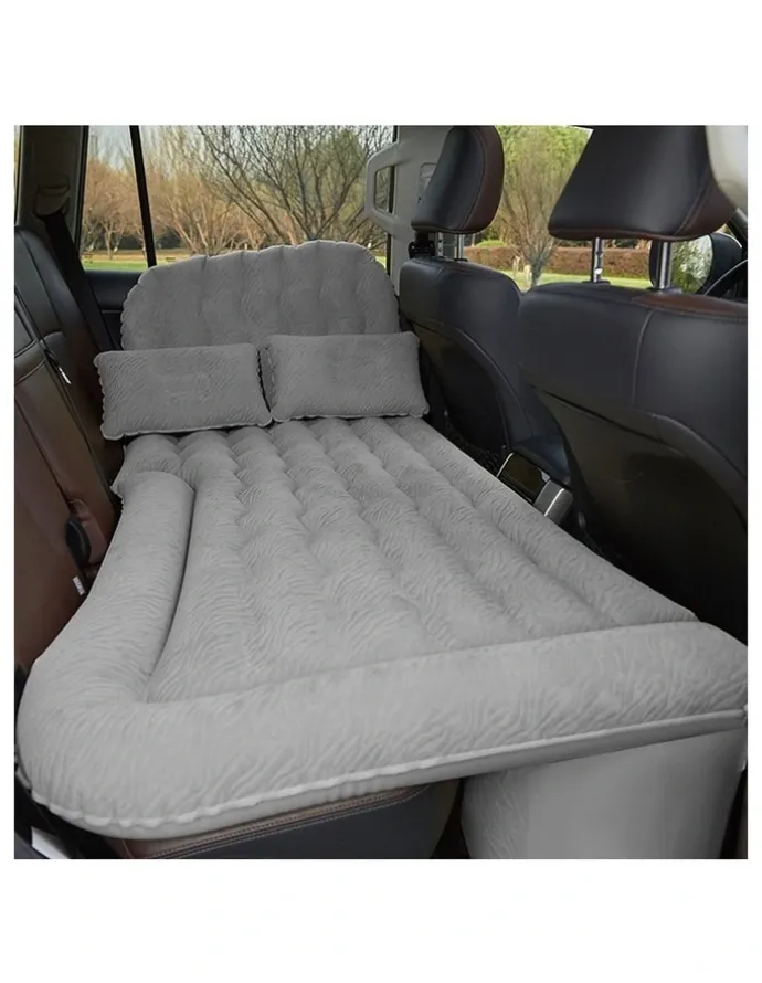 Soga International SOGA Inflatable Car Boot Mattress Grey