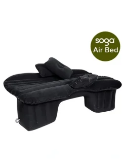 Soga International SOGA Inflatable Car Boot Mattress Beige 2 Pack