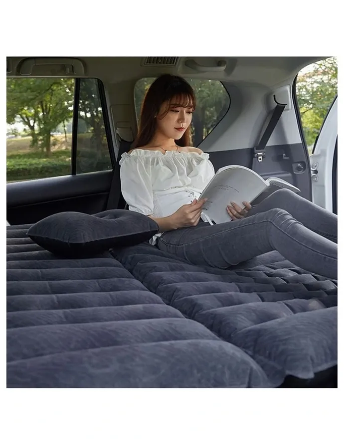 Soga International SOGA Inflatable Car Boot Mattress Black 2 Pack