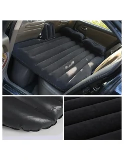 Soga International SOGA Inflatable Car Mattress Grey 2 Pack