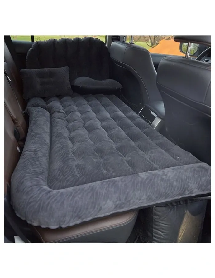 Soga International SOGA Inflatable Car Boot Mattress Black