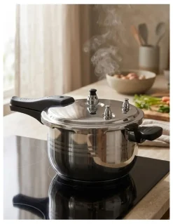 Soga International SOGA 5L Commercial Grade Stainless Steel Pressure Cooker With Seal