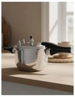 Soga International SOGA 5L Commercial Grade Stainless Steel Pressure Cooker With Seal