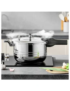 Soga International SOGA 5L Commercial Grade Stainless Steel Pressure Cooker