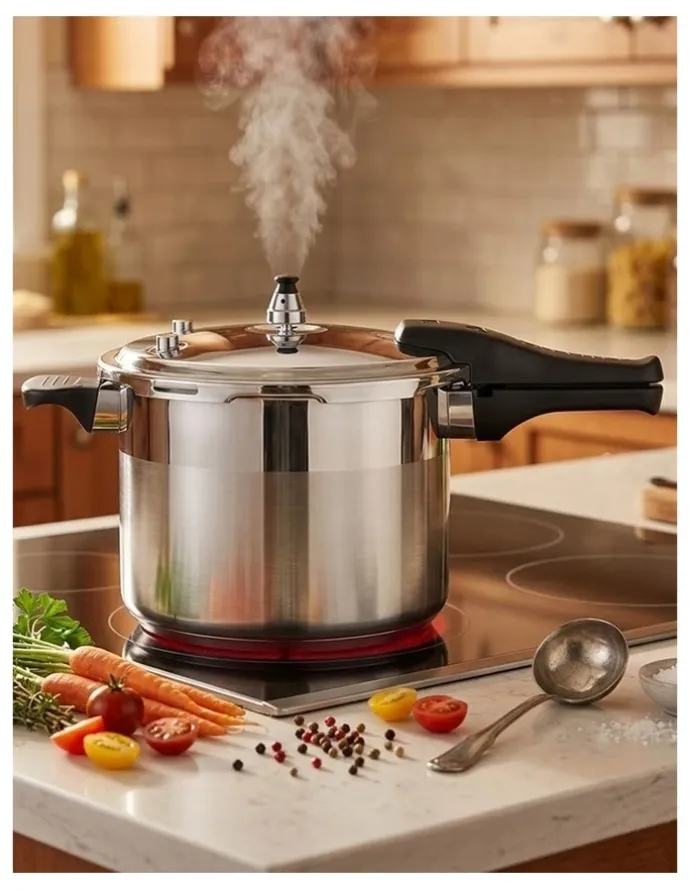 Soga International SOGA 10L Commercial Grade Stainless Steel Pressure Cooker With Seal