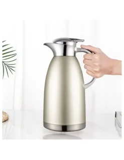 Soga International SOGA 1.8L Double-Wall Stainless Steel Vacuum Flask - Silver