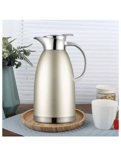 Soga International SOGA 1.8L Double-Wall Stainless Steel Vacuum Flask - Silver
