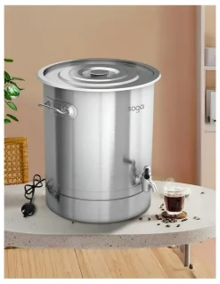 Soga International SOGA 33L 2200W Stainless Steel Commercial Hot Water Urn