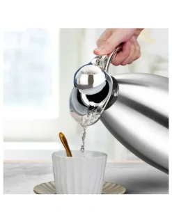 Soga International SOGA 2 Pack 1.5L 3-Layer Inner Stainless Steel Vacuum Flasks - Silver
