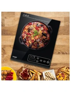 Soga International SOGA 2 Pack 35.5cm Portable Induction Cooktops