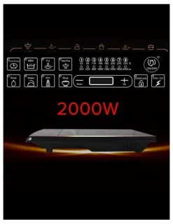 Soga International SOGA Smart Induction Cooktop with 14L Stainless Steel Stock Pot
