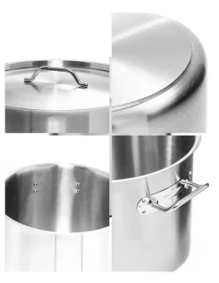 Soga International SOGA Smart Induction Cooktop with 17L Stainless Steel Stock Pot